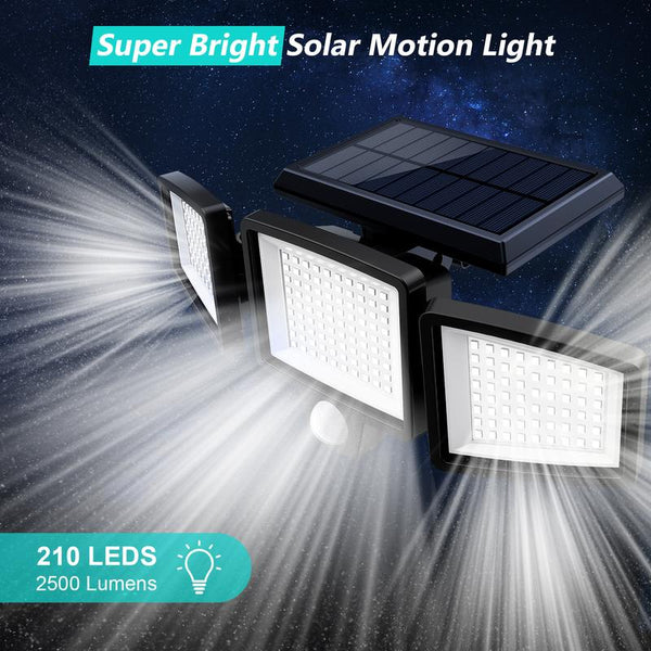 Luces solares para exteriores Sakerplus