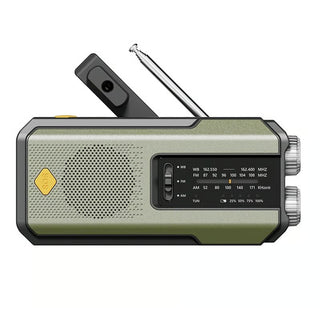 Sakerplus® Solar Hand Crank Emergency Weather Radio