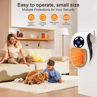 Sakerplus Smart Plug Programmable Space Heater
