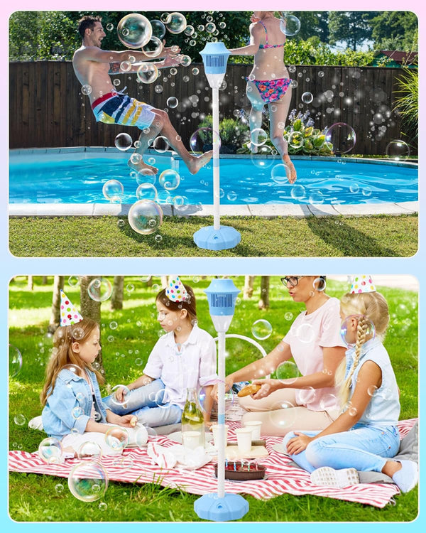 Sakerplus® Adjustable Standing Bubble Machine For Kids