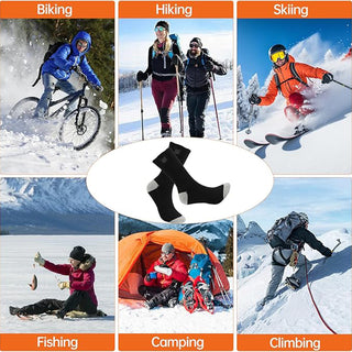 Sakerplus® Heated Electric Rechargeable Winter Socks