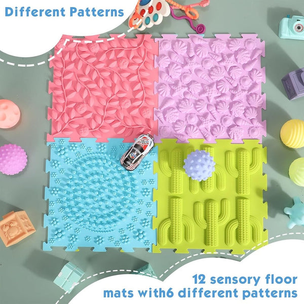 Sakerplus® TPU Sensory Textured Floor Mats