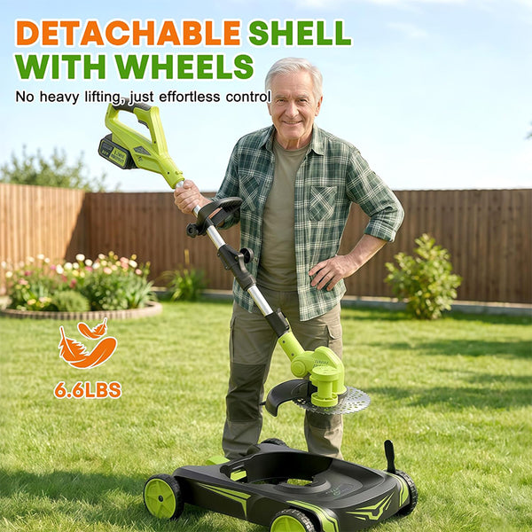 Sakerplus® 12-Inch Electric Weed Wacker &Eater
