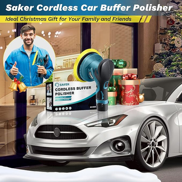 Pulidora de coche inalámbrica Sakerplus