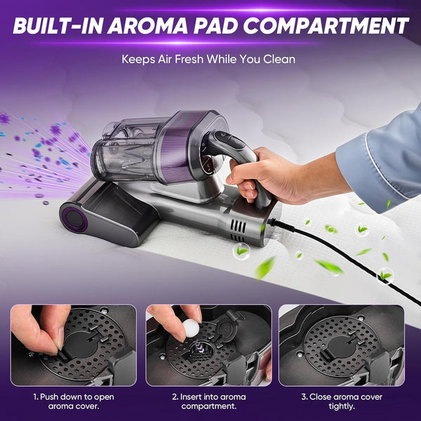 Saker® Powerful UV Bed Vacuum Cleaner