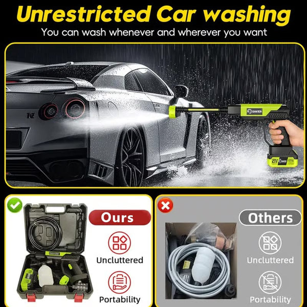 Sakerplus® Cordless Pressure Washer Gun
