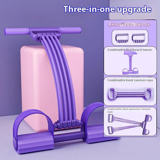 Sakerplus® Multifunction Pedal Resistance Band Trainer