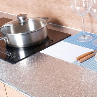 Sakerplus® Waterproof & Oil-Proof Orange Peel Aluminum Foil Contact Paper