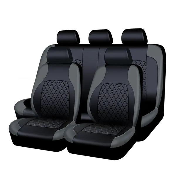 Sakerplus® Waterproof PU Leather Car Seat Covers