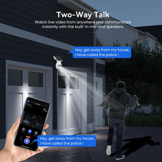 Sakerplus Solar powered color night vision camera