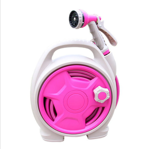 Carrete de manguera de jardín portátil retráctil Sakerplus®