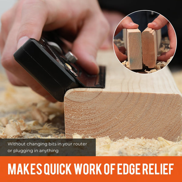 Woodworking Hand Tool for Precise Edges - SAKER® Chamfer Plane