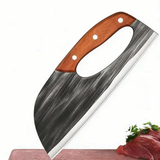 Sakerplus® Sharp Outdoor Meat Cleaver Knife