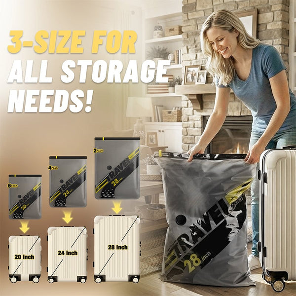 Sakerplus® Portable Vacuum Storage Bags Set-CLEARANCE SALE – MASSIVE SAVINGS!