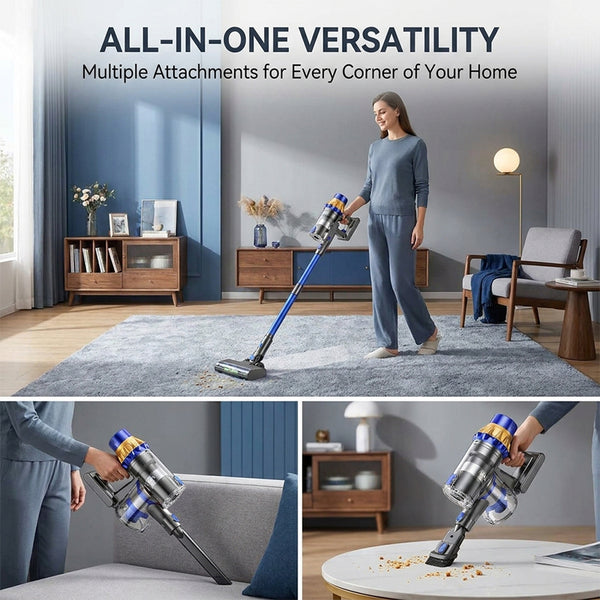 Sakerplus® Rechargeable Cordless Stick Vacuum Cleaner