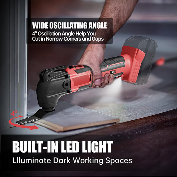 Sakerplus® Cordless Oscillating Tool For Versatile Cutting
