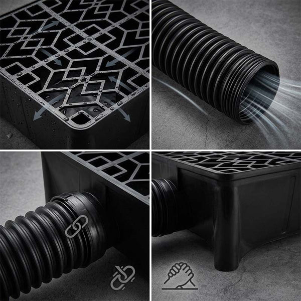 Sakerplus® Low Profile Downspout Catch Basin