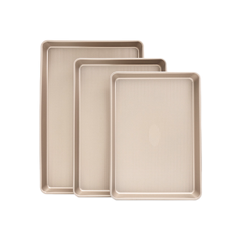 Sakerplus Nonstick Baking Sheet Pan Set