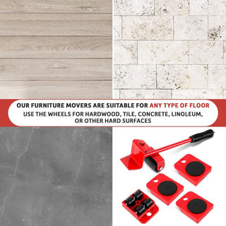 Sakerplus Furniture Lifting Tool Set