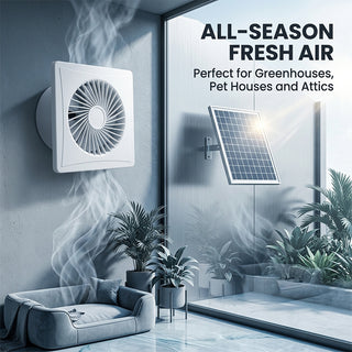 Sakerplus® High Velocity Solar Ventilation Fan