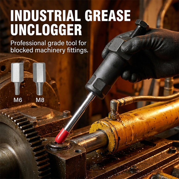 Sakerplus® Heavy Duty Grease Fitting Cleaner Tool
