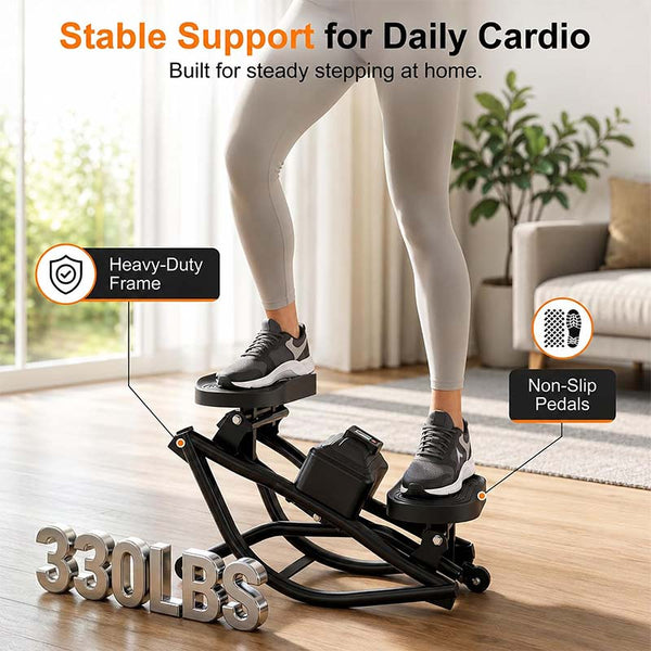 Sakerplus® Low Impact Side To Side Stepper
