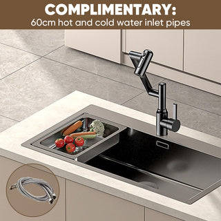 Sakerplus Bathroom Faucet With Temperature Display