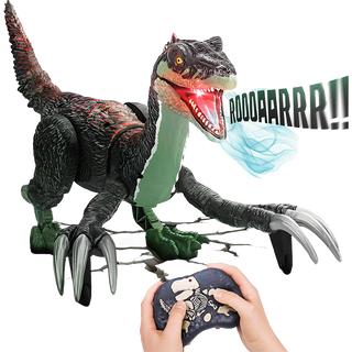 Sakerplus® Remote Control Dinosaur Toy With Spray