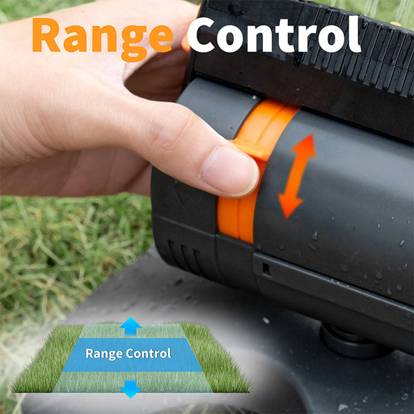 Sakerplus®  Adjustable Oscillating Sprinkler Wide Coverage