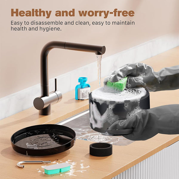 Fuente de agua inalámbrica para gatos con sensor de radar Sakerplus®