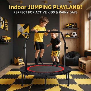 Sakerplus® Foldable Indoor Fitness Exercise Trampoline