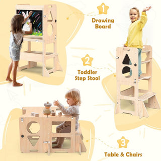 Sakerplus® Learning Tower With Blackboard