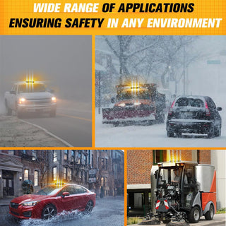 Sakerplus LED Flashing Strobe Light Bar