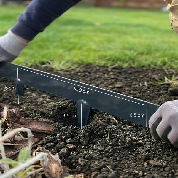 Sakerplus® Flexible Steel Garden Border