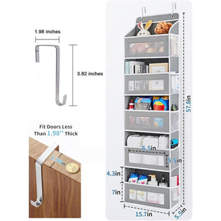 Sakerplus® Five Tier Over The Door Organizer