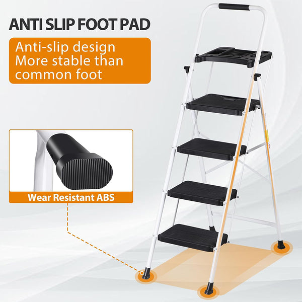 Sakerplus® Portable Folding Ladder