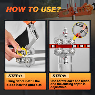 Sakerplus Foldable Drywall Cutting Tool
