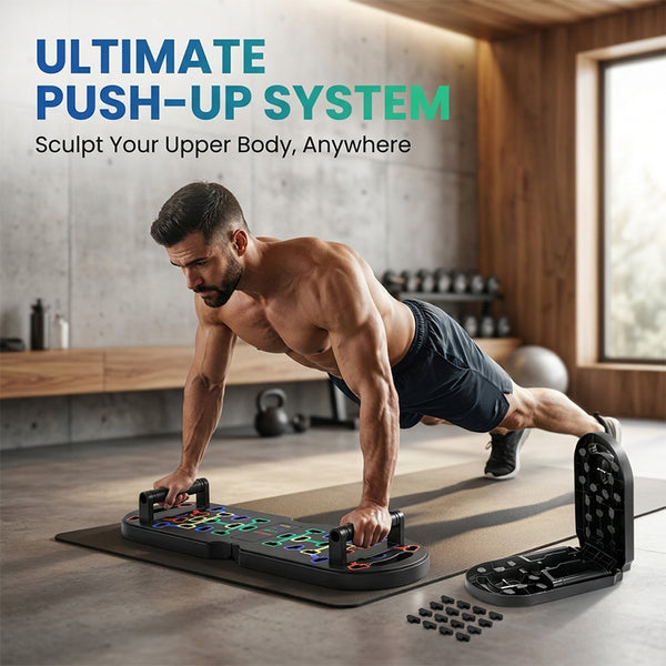 Sakerplus® Foldable Push Up Board Workout System