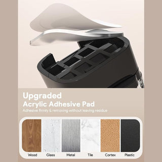 Organizador de escritorio con clips magnéticos para cables Sakerplus®