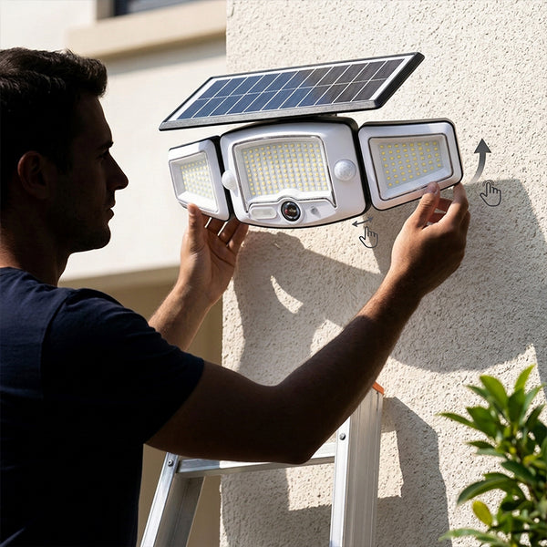 Sakerplus® Outdoor Solar Motion Sensor Security Light