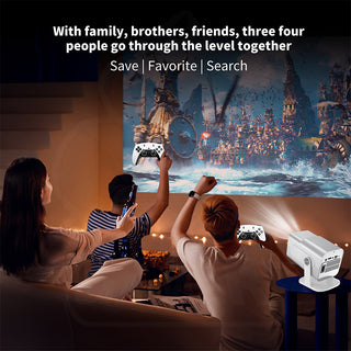 Sakerplus® Retro Game Projector With Controllers