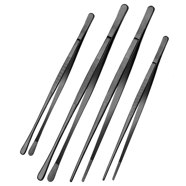 Sakerplus® Extra-Long Stainless Steel Tweezer Tongs
