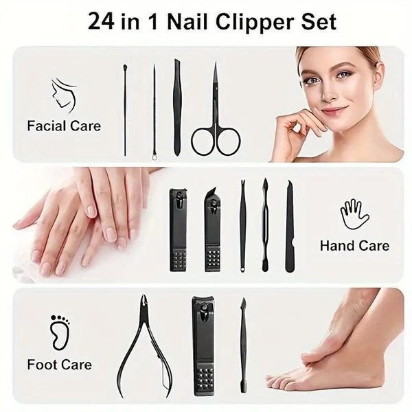Sakerplus® Cortaúñas Manicura Cortaúñas Pedicura Set