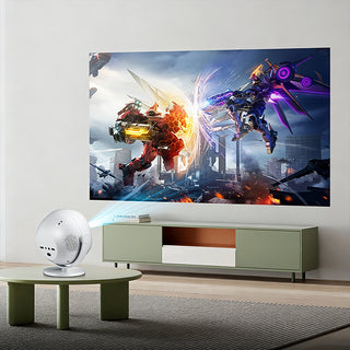 Sakerplus® 4K Mini Projector With WiFi6