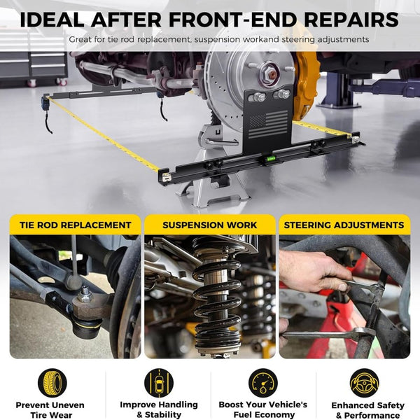 Sakerplus® Stainless Steel Wheel Alignment Kit