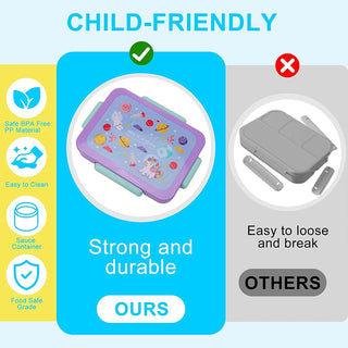 Sakerplus Leakproof Kids Lunch Container