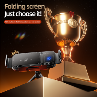 Sakerplus® Wireless Charging Rotating Car Mount