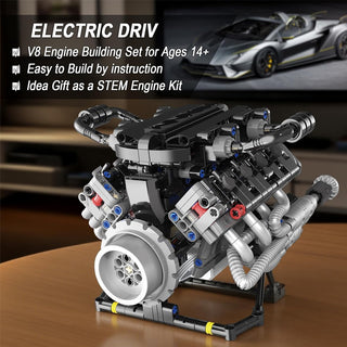 Sakerplus® V8 Working Car Engine Kit