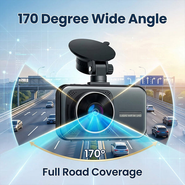 Sakerplus® Ultra 4K Dual Dash Cam