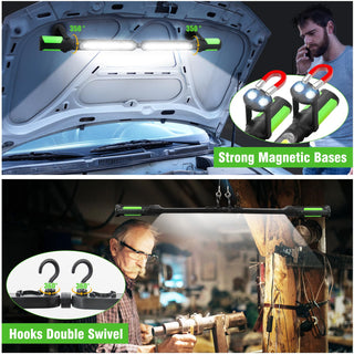 Sakerplus® Work Light LED Rechargeable Magnetic